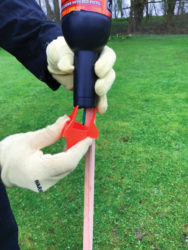 Fireworks safety guide rocket step 3